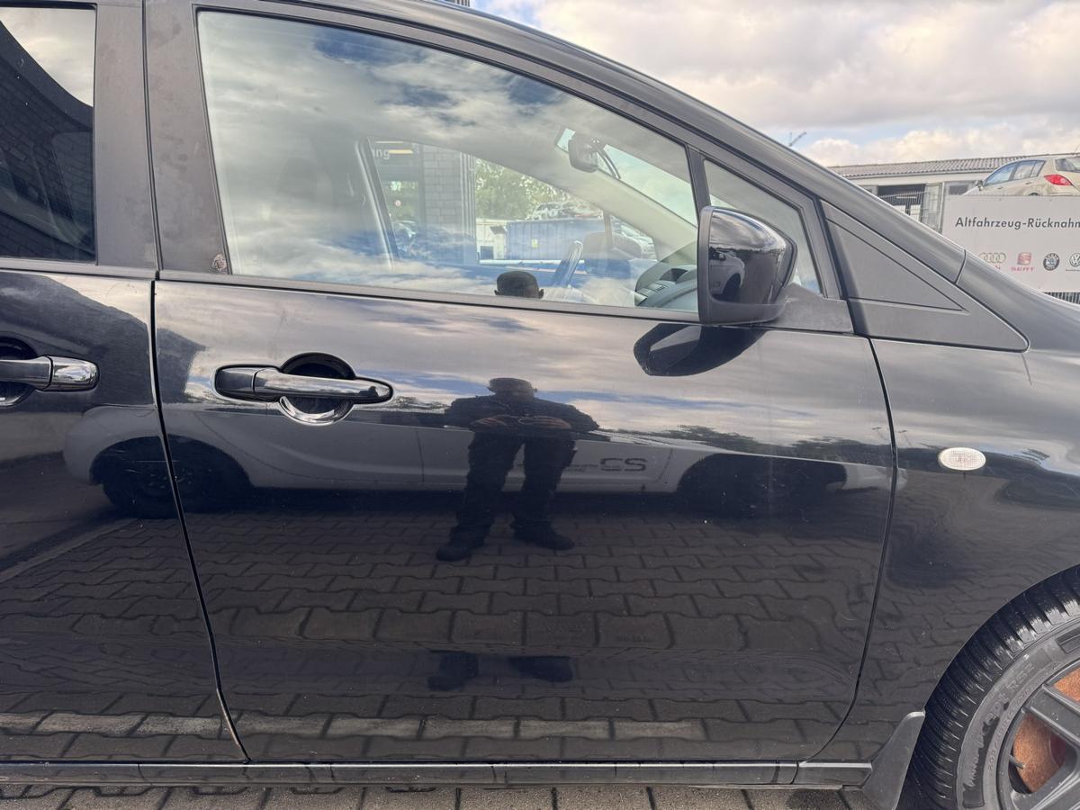 Mazda 5 CR original T&uuml;r vorn rechts Schwarz Rohbau Bj.2010